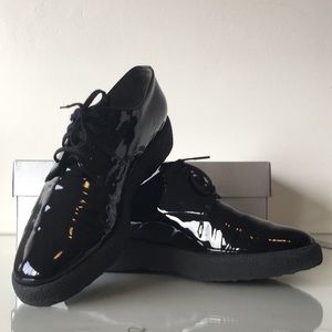 Robert Clergerie Black Patent Feydoj derby Oxfords